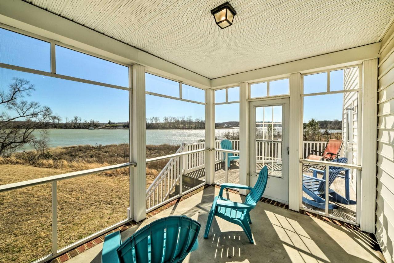 Waterfront Montross Home With Private Boat Slip! Esterno foto