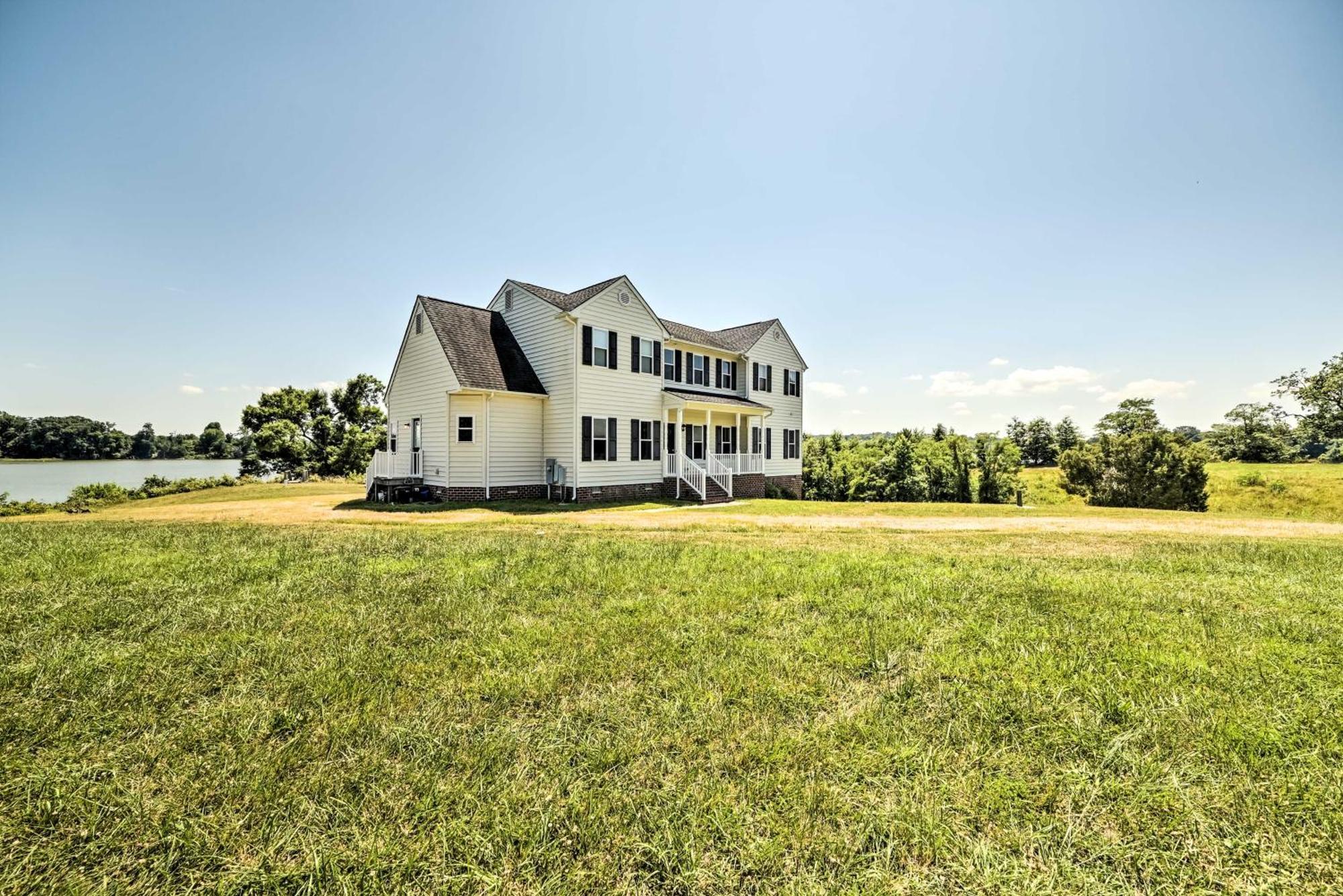 Waterfront Montross Home With Private Boat Slip! Esterno foto